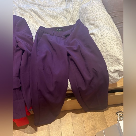 New purple plum Dynamite blazer and pants suits size small and 4 years pants! - Picture 7 of 7